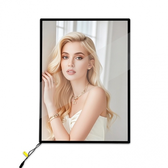 Backlit LED Slim Light Box Poster Frame for Advertising Display Backlit LED Slim Light Box Poster Frame for Advertising Display