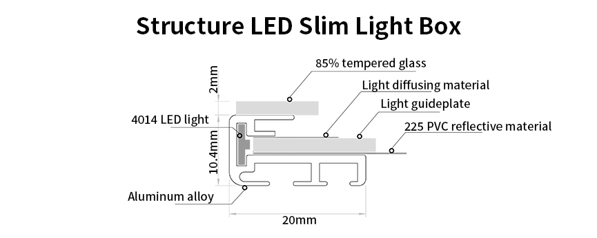 Light box structure Light box structure