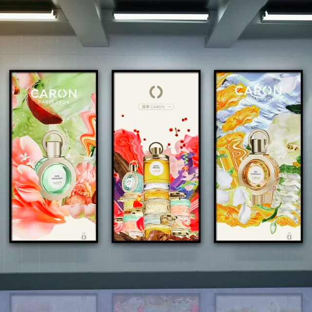 Slim LED Light Box for Eye-Catching Window Displays