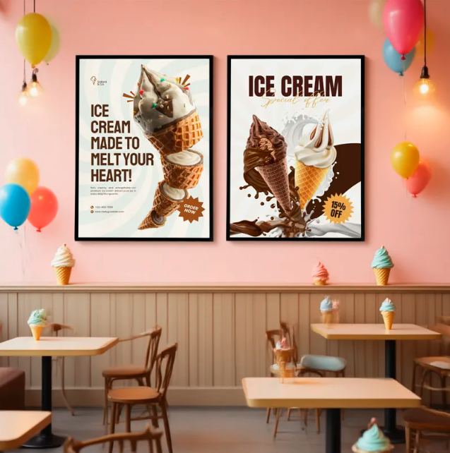 Custom LED Sign Board LED Restaurant Menu Light Box for Shops and Cafes