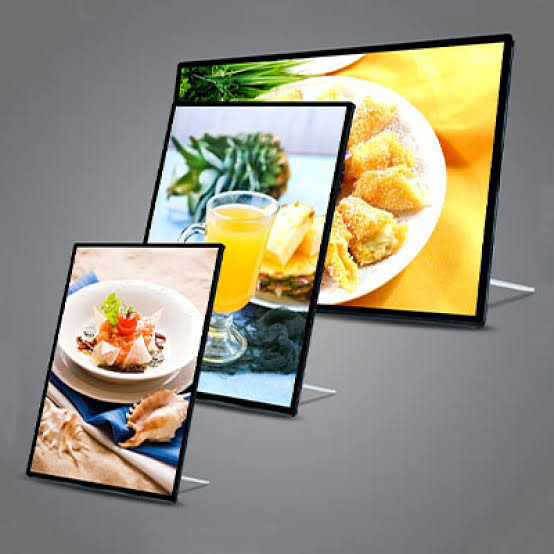 Buy Tempered Glass Aluminium LED Frame Light Box At GogoAds