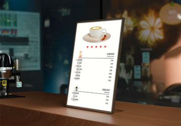 Menu Light Box